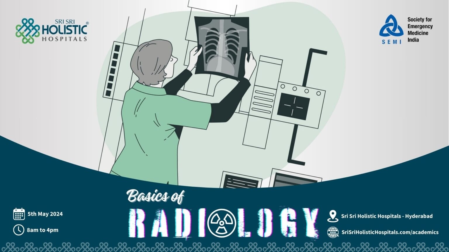 Prem Rangi Radiologist Basics of Radiology workshop - Sri Sri Holistic Hospitals