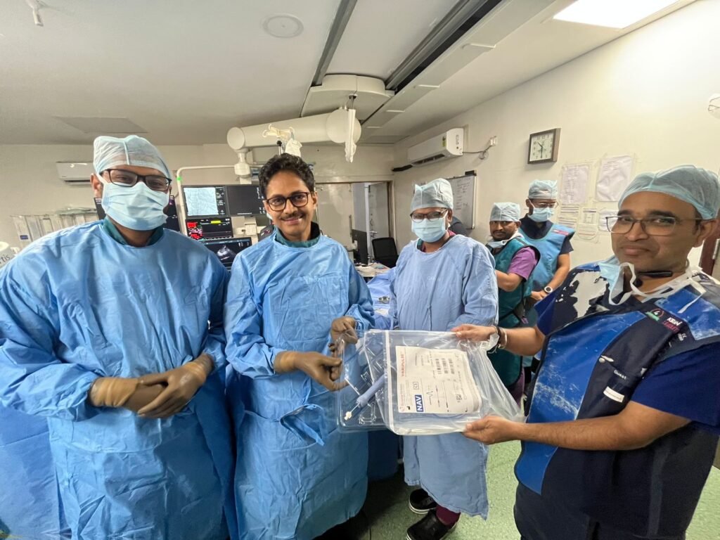 First Time in India – Sri Sri Holistic Hospitals has treated 4 patients with Pulse Field Ablatio