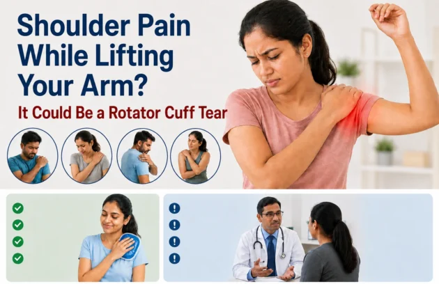 Shoulder Pain While Lifting Your Arm? | Best Orthopedic Hospital in Hyderabad