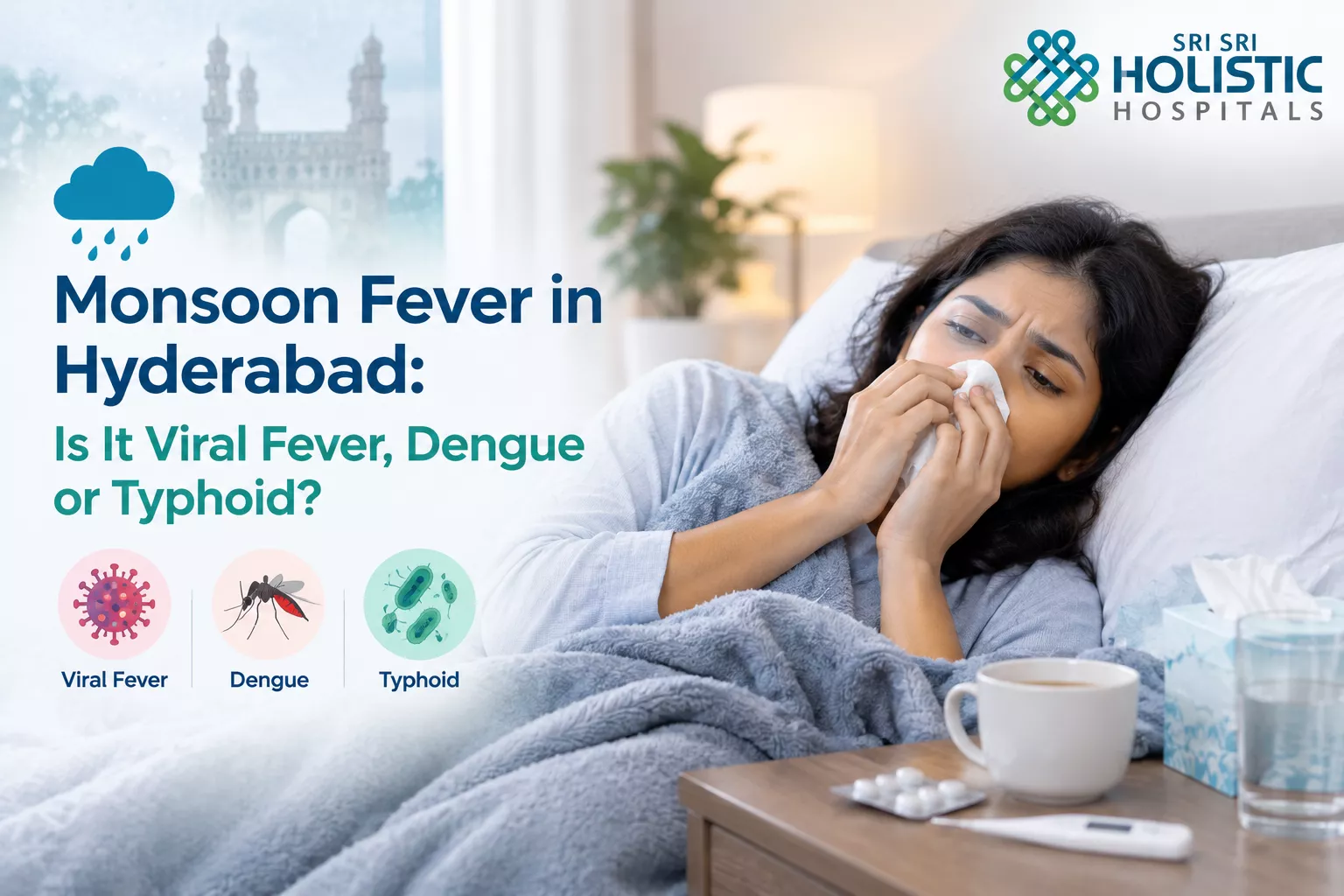 Monsoon fever symptoms in Hyderabad